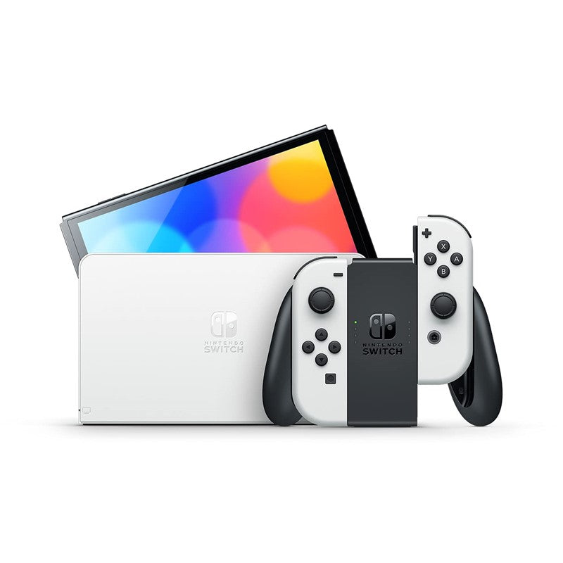 Nintendo Switch OLED Console with White Joy-Con Nintendo Switch OLED Console with White Joy-Con